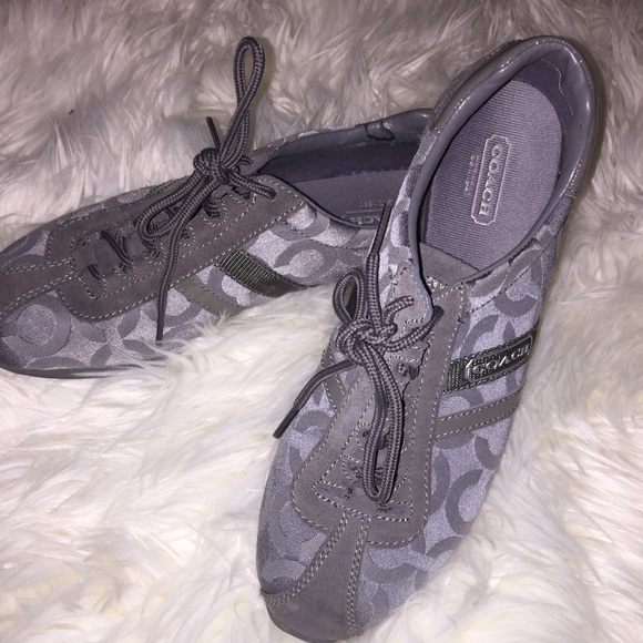 Coach Shoes Gray Kathleen Sneakers Poshmark